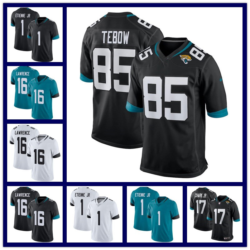 16 Trevor Lawrence 85 Tim Tebow Jerseys Football 1 Travis Etienne 17 DJ Chark Jr. Marvin Jones Jr. Laviska Shenault Jr. Rayshawn Jenkins Jarrod Wilson Gardner Minshew II, Custom men jersey(yem)
16 Trevor Lawrence 85 Tim Tebow Jerseys Football 1 Travis Etienne 17 DJ Chark Jr. Marvin Jones Jr. Laviska Shenault Jr. Rayshawn Jenkins Jarrod Wilson Gardner Minshew II, Custom men jersey(yem)
