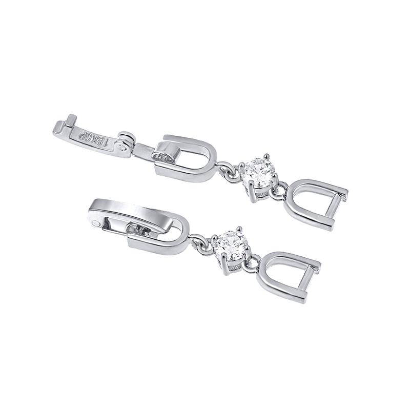 Link, Chain WEIMANJINGDIAN Brand White / Rose Gold Color Plated Extenders Extension Buckles For Bracelet Or Necklace