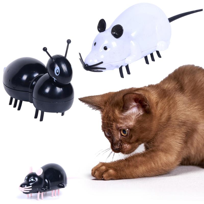 Cat Toys Mouse Toy Interactive Electronic Rat Plastic Ant Kitten Playing Training Fun Scrach Automatic Movement Electric Mice
Cat Toys Mouse Toy Interactive Electronic Rat Plastic Ant Kitten Playing Training Fun Scrach Automatic Movement Electric Mice