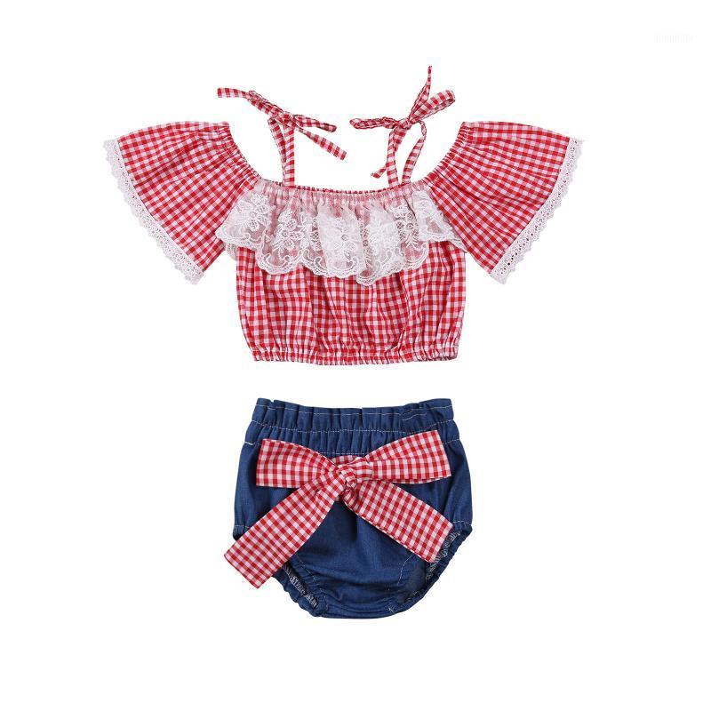 Clothing Sets CitgeeSummer Baby Girls Tracksuits Plaid Lace Straps Flare Sleeves Tops + High-Waist Shorts Clothes Set 0-18Months, White
Clothing Sets CitgeeSummer Baby Girls Tracksuits Plaid Lace Straps Flare Sleeves Tops + High-Waist Shorts Clothes Set 0-18Months, White