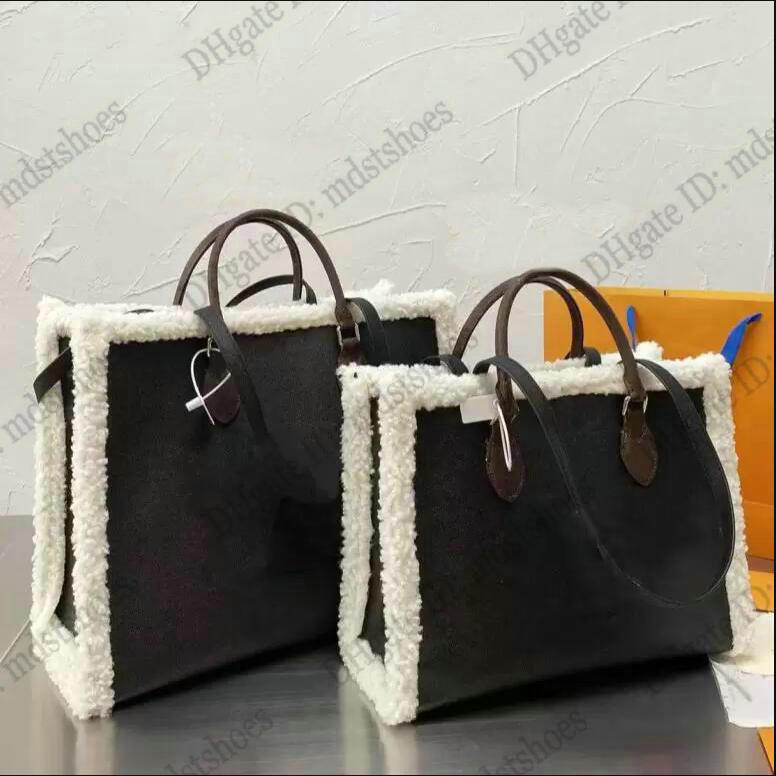 Onthego 41cm 33cm On The Go Winter Teddy Fur GM MM Totes Handle Bag Womens Designer Luxurys Handbag Shoulder Bags Large Capacity M56958
Onthego 41cm 33cm On The Go Winter Teddy Fur GM MM Totes Handle Bag Womens Designer Luxurys Handbag Shoulder Bags Large Capacity M56958