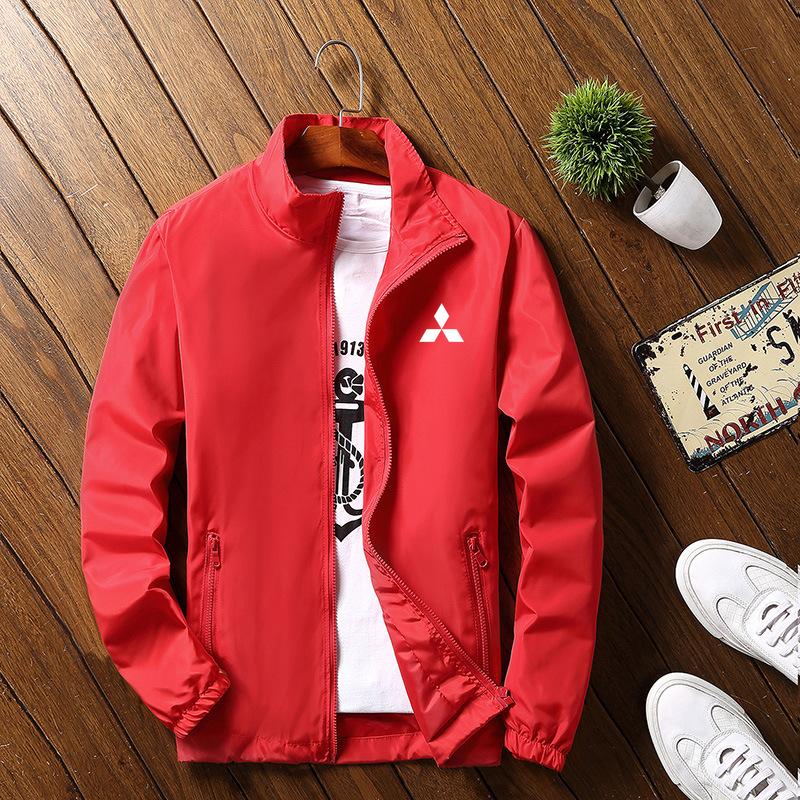 Men's Jackets Critically Acclaimed Men Spring Autumn Windproof Mitsubishi Logo Print Custom Solid Color Zipper Jacket Long Sleeve Male
Men's Jackets Critically Acclaimed Men Spring Autumn Windproof Mitsubishi Logo Print Custom Solid Color Zipper Jacket Long Sleeve Male