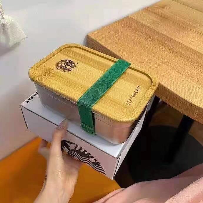 2021 Limited Edition Starbucks Bento Lunch Box 304 Stainless Steel Messtin for Adults & Kids Leak-proof 1.25L 
2021 Limited Edition Starbucks Bento Lunch Box 304 Stainless Steel Messtin for Adults & Kids Leak-proof 1.25L