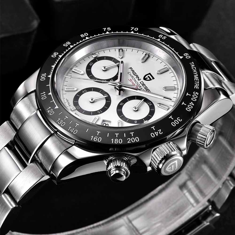 2020 PAGANI Design Top Brand Luxury Men Sport Chronograph Watch Business Sapphire Stainless Steel Waterproof Watch Reloj Hombre, Brown
2020 PAGANI Design Top Brand Luxury Men Sport Chronograph Watch Business Sapphire Stainless Steel Waterproof Watch Reloj Hombre, Brown