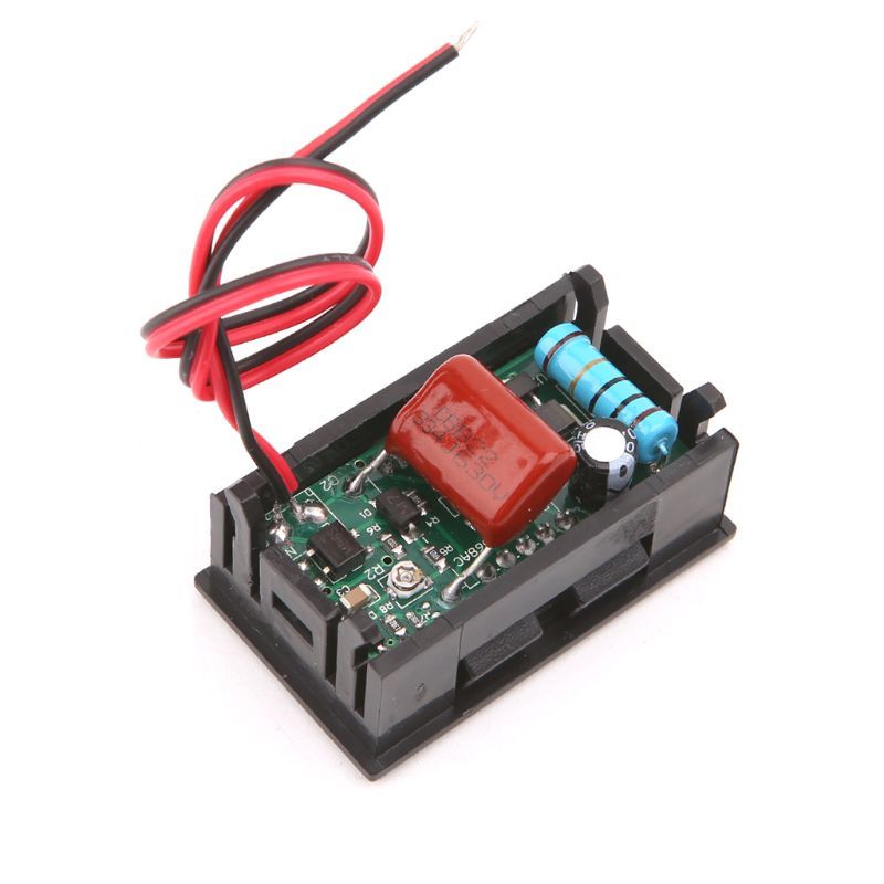 1 Pc Ac 70-500V Digital Led Display Panel 2 Wired Voltage Test Meter Voltage