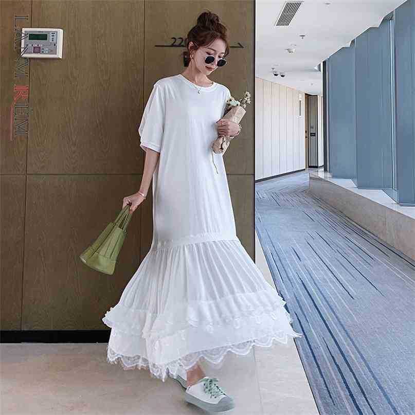 Women's Midi Casual Dress Pleated Round Neck High Waist Temperament Loose Fit Fashion Summer 2P1721 210526, White
Women's Midi Casual Dress Pleated Round Neck High Waist Temperament Loose Fit Fashion Summer 2P1721 210526, White