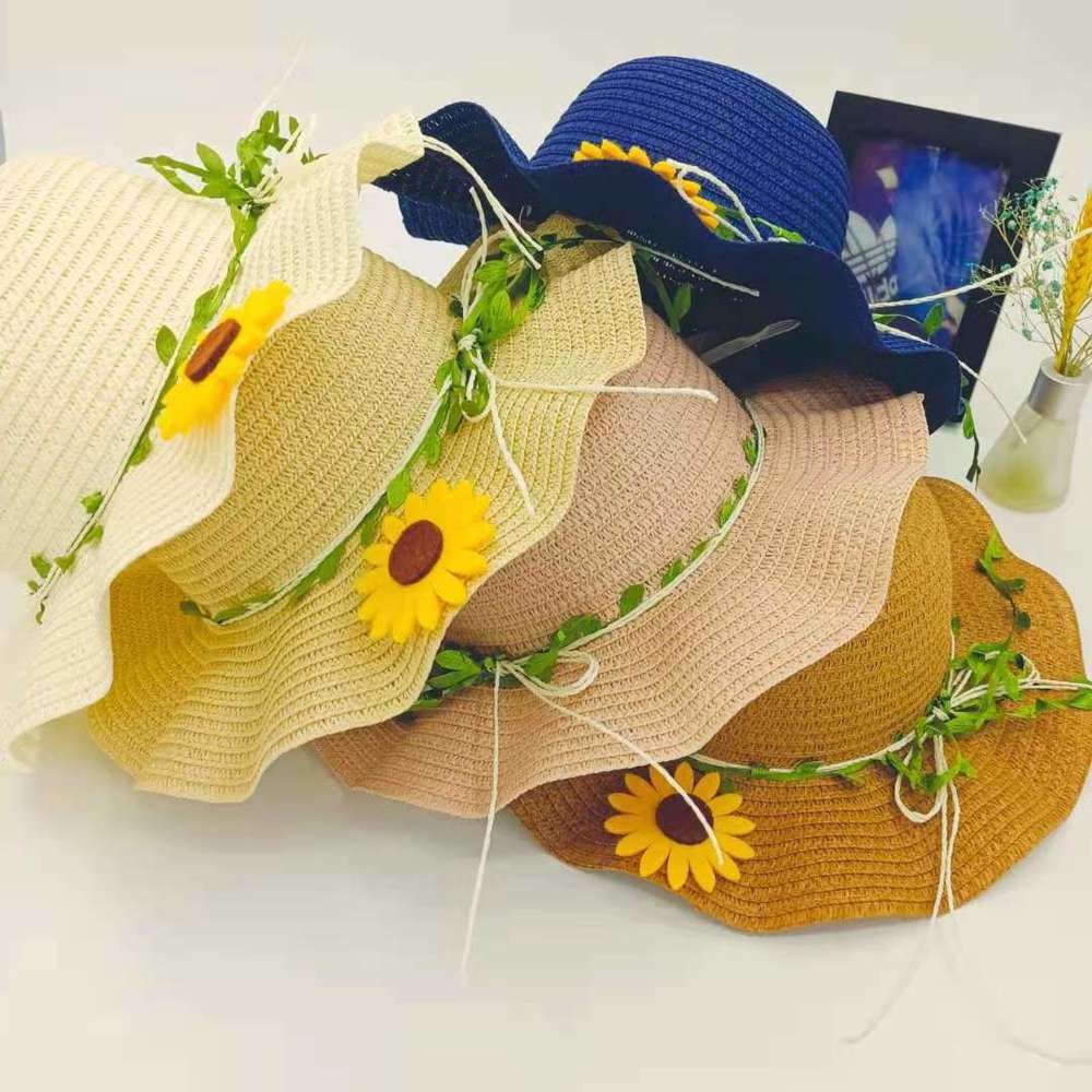 Sun hat for children baby sun shading children's straw hat for boys and girls, Yellow
Sun hat for children baby sun shading children's straw hat for boys and girls, Yellow