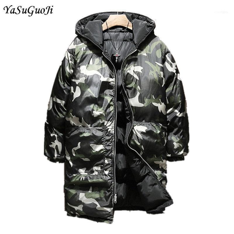 Men's Down & Parkas 2021 Winter Fashion Camouflage Hooded Long Coat Men Wear On Both Sides Thicken Cotton Padded Jacket Parka MF131, Black
Men's Down & Parkas 2021 Winter Fashion Camouflage Hooded Long Coat Men Wear On Both Sides Thicken Cotton Padded Jacket Parka MF131, Black