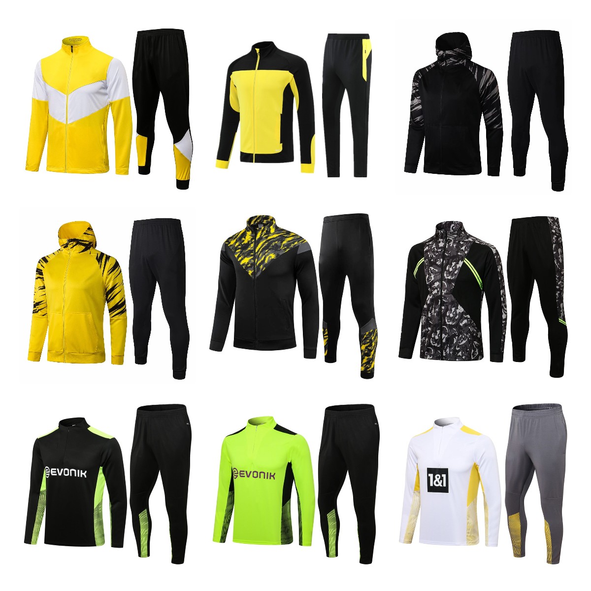 21 22 Borussia soccer jacket set tracksuit Survetement 2021 2022 REUS HAALAND BELLINGHAM SANCHO HUMMELS dortmund football sportswear jackets, 11
21 22 Borussia soccer jacket set tracksuit Survetement 2021 2022 REUS HAALAND BELLINGHAM SANCHO HUMMELS dortmund football sportswear jackets, 11