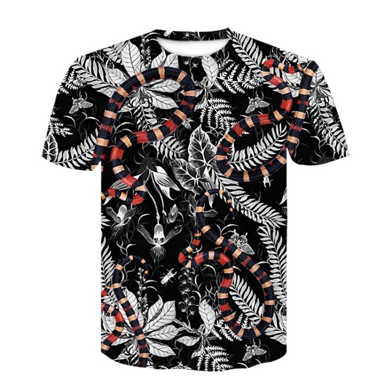 Men's T-Shirts King Snake Floral T Shirt White Fashion Luxury Tee Mens Short-sleeve Brand Clothes 2021 Hip Hop, D-453
Men's T-Shirts King Snake Floral T Shirt White Fashion Luxury Tee Mens Short-sleeve Brand Clothes 2021 Hip Hop, D-453