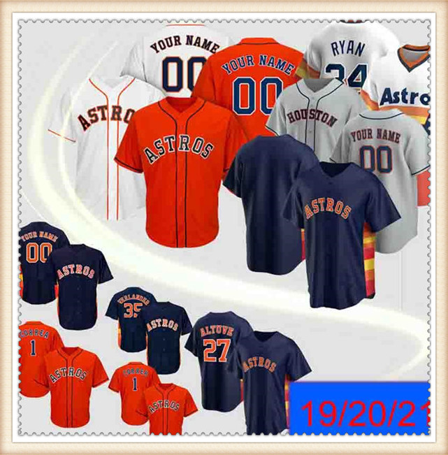 Houston Jersey Astros jersey 2 Alex Bregman Astros 27 Jose Altuve 5 Jeff Bagwell 7 Craig Biggio 4 George Springer custom baseball, Taikongren
Houston Jersey Astros jersey 2 Alex Bregman Astros 27 Jose Altuve 5 Jeff Bagwell 7 Craig Biggio 4 George Springer custom baseball, Taikongren