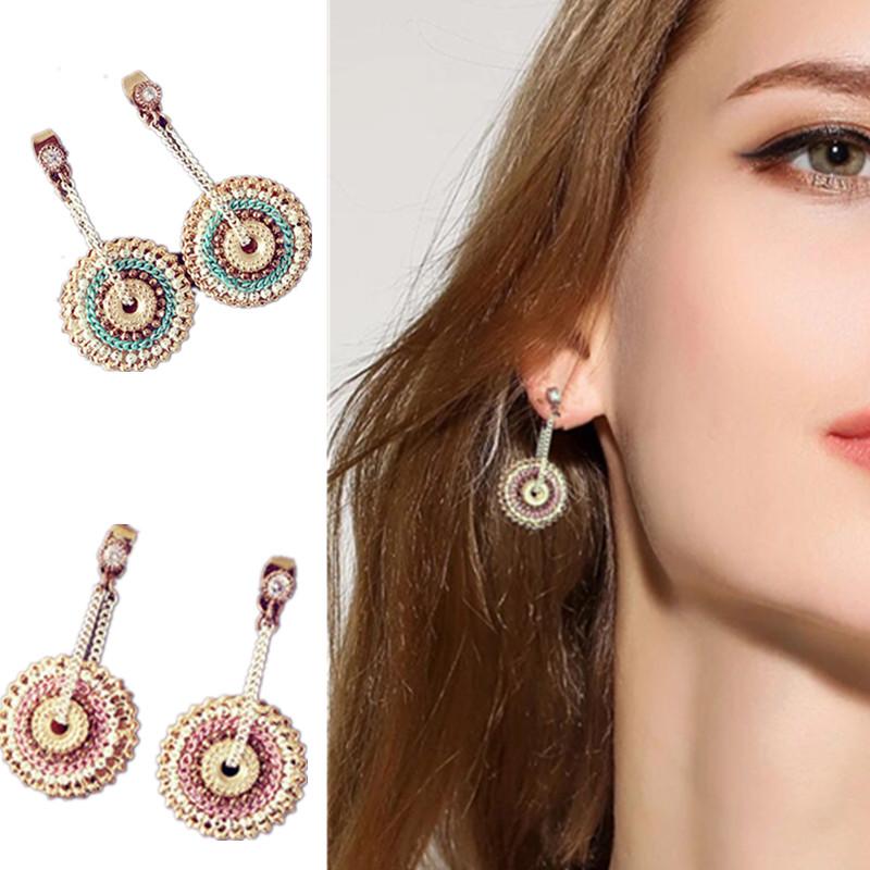 stud 2021 long bohemian round handmade chain with earrings for girls jewelry accessories party fine gifts woman, Golden;silver
stud 2021 long bohemian round handmade chain with earrings for girls jewelry accessories party fine gifts woman, Golden;silver