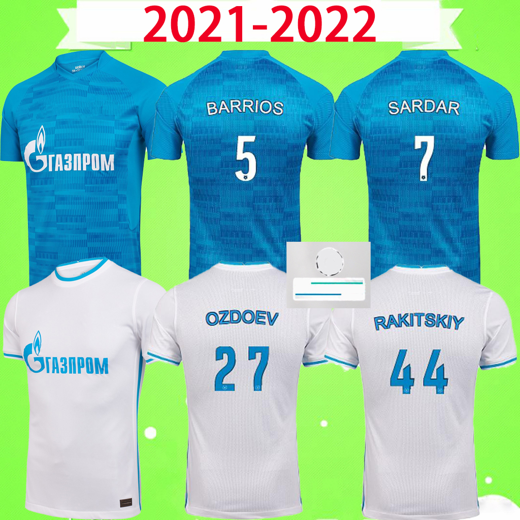 21 22 FC Zenit St. Petersburg soccer jerseys cup home away blue gray MALCOM Lovren Football Shirt 2021 2022 SANTOS BARRIOS maillot de foot S-2XL with patches
21 22 FC Zenit St. Petersburg soccer jerseys cup home away blue gray MALCOM Lovren Football Shirt 2021 2022 SANTOS BARRIOS maillot de foot S-2XL with patches