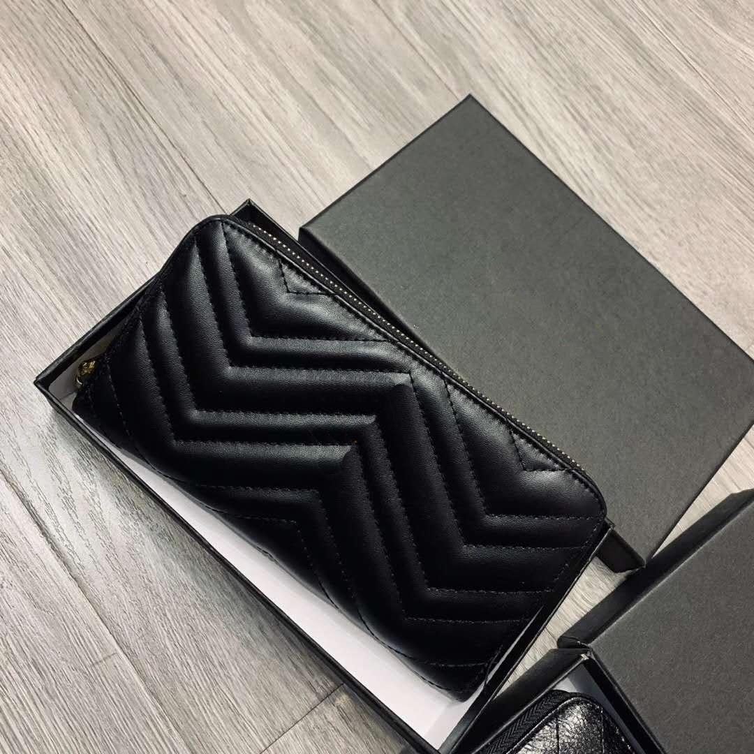 New Designer Wallet for Women Brand Long Wallet Purse for Ladies Fashion Clutch Bag With Box Designer Billetera, Black
New Designer Wallet for Women Brand Long Wallet Purse for Ladies Fashion Clutch Bag With Box Designer Billetera, Black