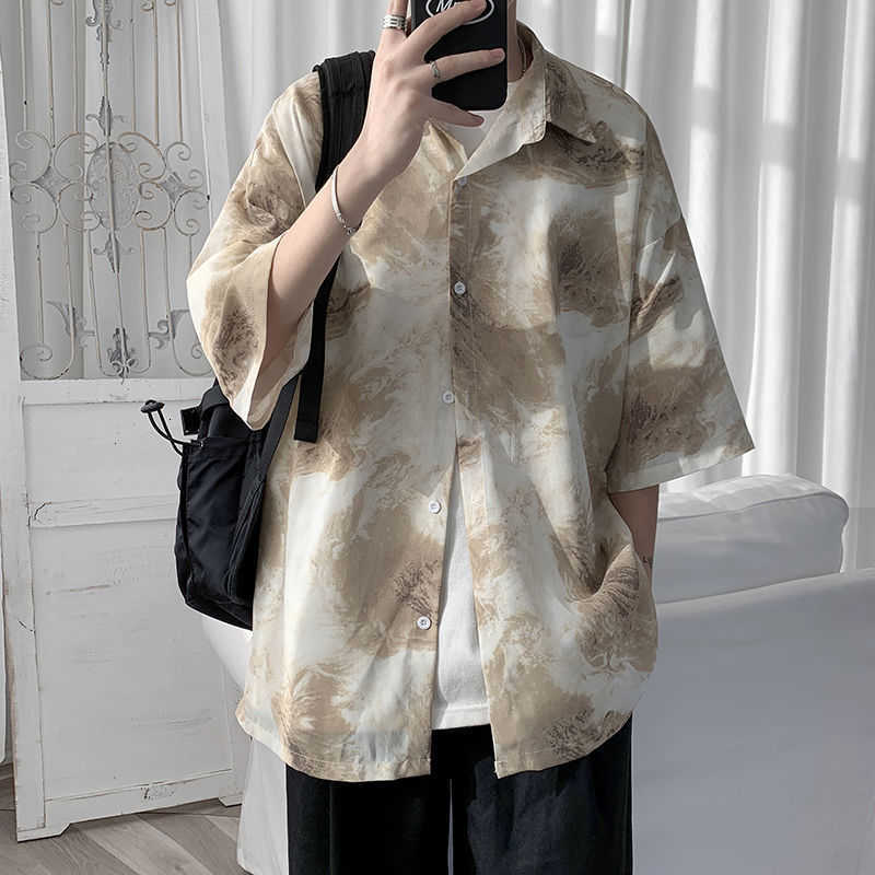 PRIVATHINKER Spring Summer Man's Shirts Loose Harajuku Tops Hip Hop Printed Korean Style Casual For Man 210721, Black
PRIVATHINKER Spring Summer Man's Shirts Loose Harajuku Tops Hip Hop Printed Korean Style Casual For Man 210721, Black