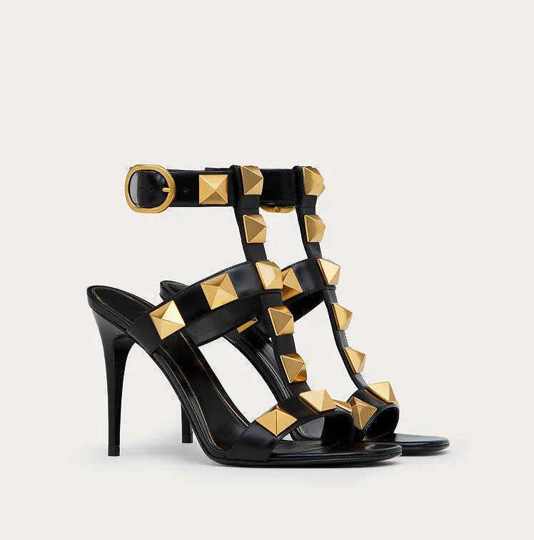 Summer Brands Women Roman Stud Sandals Shoes Sexy Lady Rock Studs High Heels Perfect Nice Gladiator Sandalias Walking EU35-43.BOX, Black
Summer Brands Women Roman Stud Sandals Shoes Sexy Lady Rock Studs High Heels Perfect Nice Gladiator Sandalias Walking EU35-43.BOX, Black