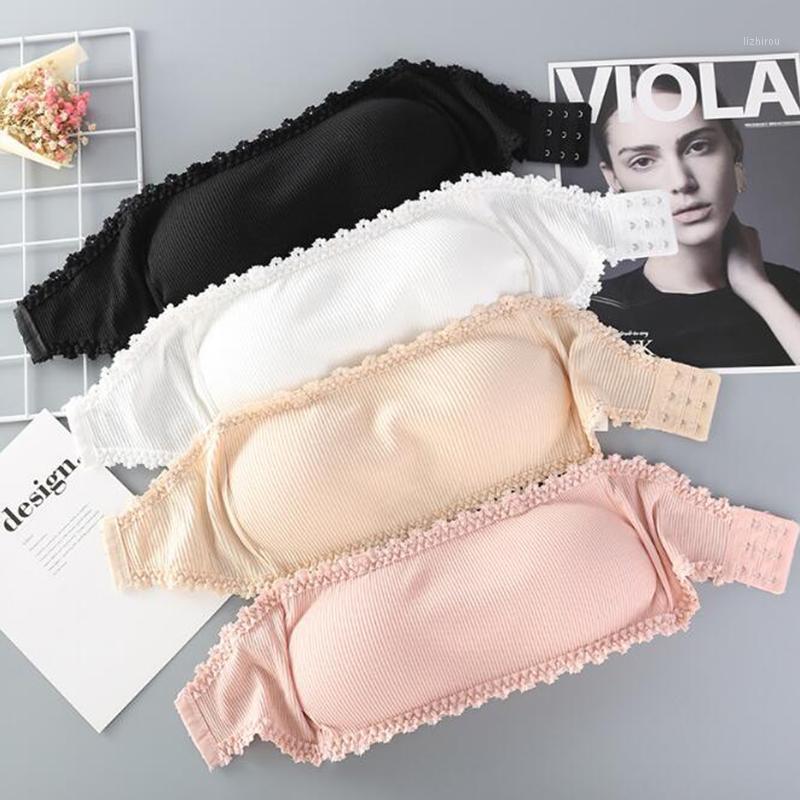 Bustiers & Corsets Women Seamless One-piece Tube Tops Strapless Padded Bra Bandeau Top Intimates, Khaki
Bustiers & Corsets Women Seamless One-piece Tube Tops Strapless Padded Bra Bandeau Top Intimates, Khaki
