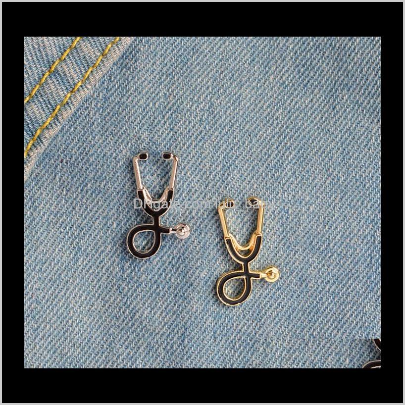 Pins, Drop Delivery 2021 High Quality 2 Style Brooches Doctor Nurse Stethoscope Brooch Medical Jewelry Enamel Pin Denim Jackets Collar Badge
Pins, Drop Delivery 2021 High Quality 2 Style Brooches Doctor Nurse Stethoscope Brooch Medical Jewelry Enamel Pin Denim Jackets Collar Badge