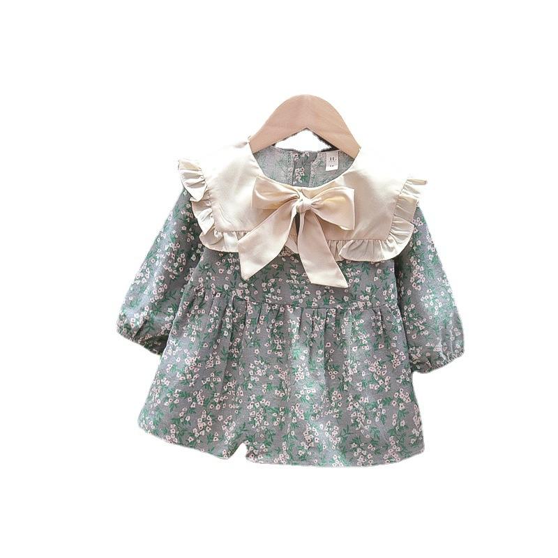 Girl's Dresses Floral Long-sleeved Princess Dress Doll Collar Skirt 2021 Spring And Autumn Girl Korean Version 1041 26, Red;yellow
Girl's Dresses Floral Long-sleeved Princess Dress Doll Collar Skirt 2021 Spring And Autumn Girl Korean Version 1041 26, Red;yellow