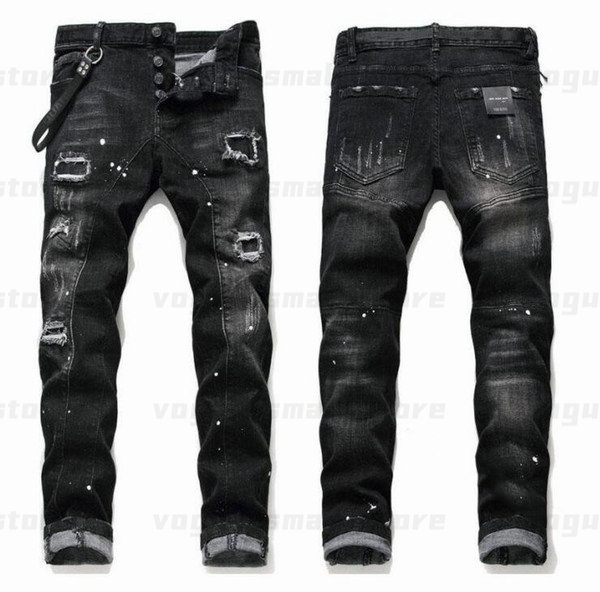 Mens Cool Rips Stretch Designer Jeans Distressed Ripped Biker Slim Fit Washed Motorcycle Denim Men s Hip Hop Fashion Man Pants 2021BJ58, 1050
Mens Cool Rips Stretch Designer Jeans Distressed Ripped Biker Slim Fit Washed Motorcycle Denim Men s Hip Hop Fashion Man Pants 2021BJ58, 1050