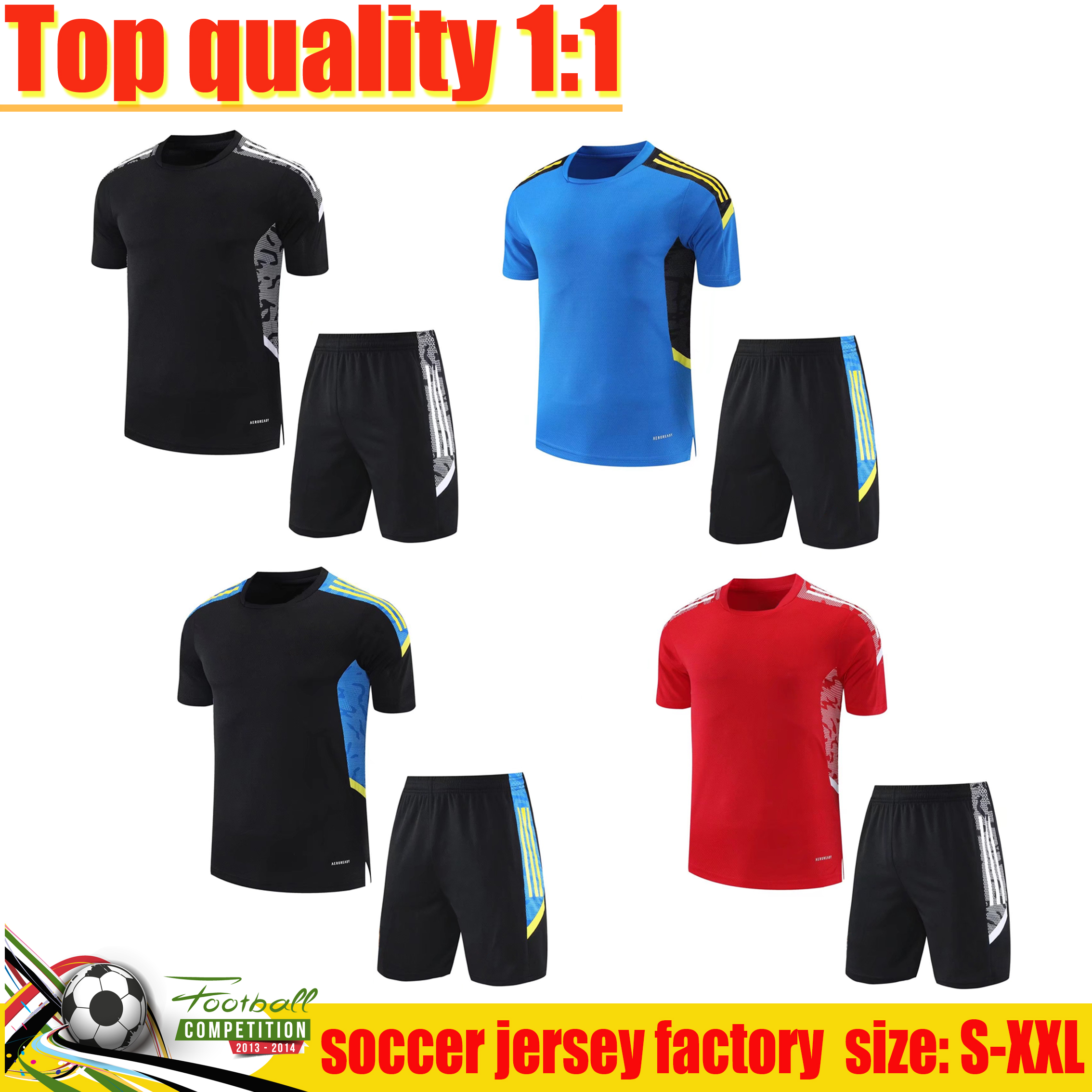 2021 2022 soccer jerseys Before the game Wear United men football shirt pants 21 22 Short shorts sleeve jogging Training suit size S, 2022 black blue
2021 2022 soccer jerseys Before the game Wear United men football shirt pants 21 22 Short shorts sleeve jogging Training suit size S, 2022 black blue
