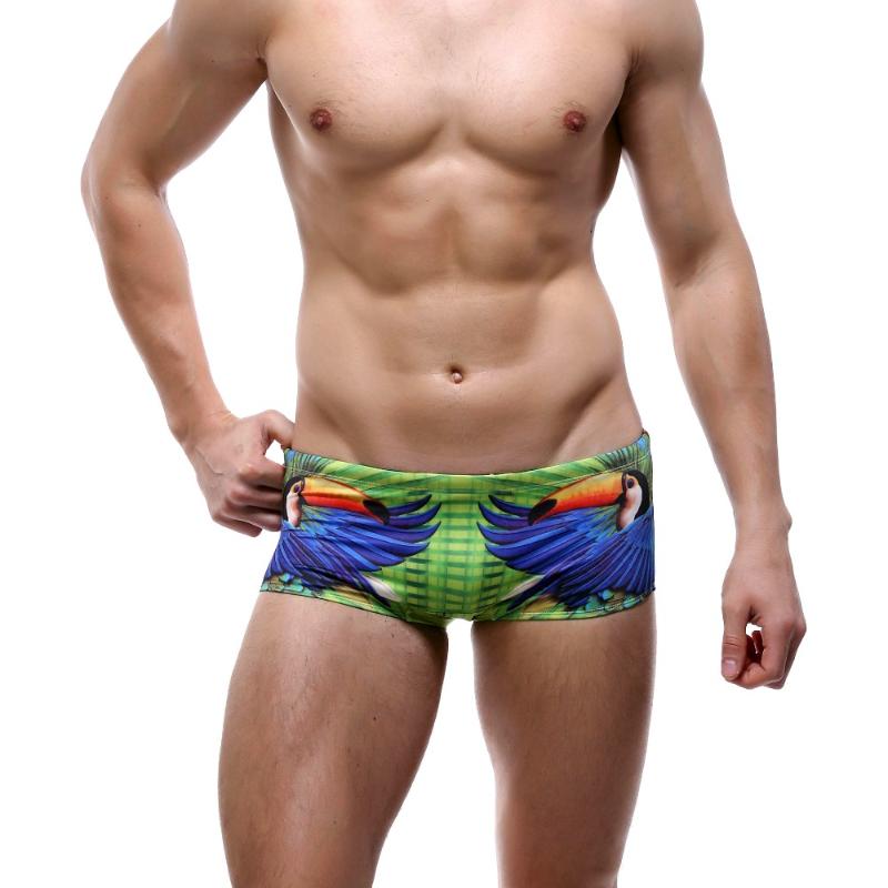 Sexy Men Bikini Boxer Shorts Underwear Trunks Seobean Brand Swimwear Swimsuit Bathing Suit Gay Man Beach Board Bath Short Men's