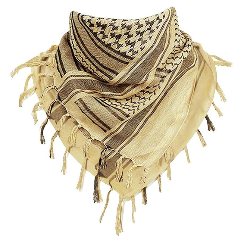 Scarves Arab Scarf Military Keffiyeh Cotton Desert Shemagh Wrap Windproof Windy Hiking Shawl Tactical Camping Head Men Women 
Scarves Arab Scarf Military Keffiyeh Cotton Desert Shemagh Wrap Windproof Windy Hiking Shawl Tactical Camping Head Men Women