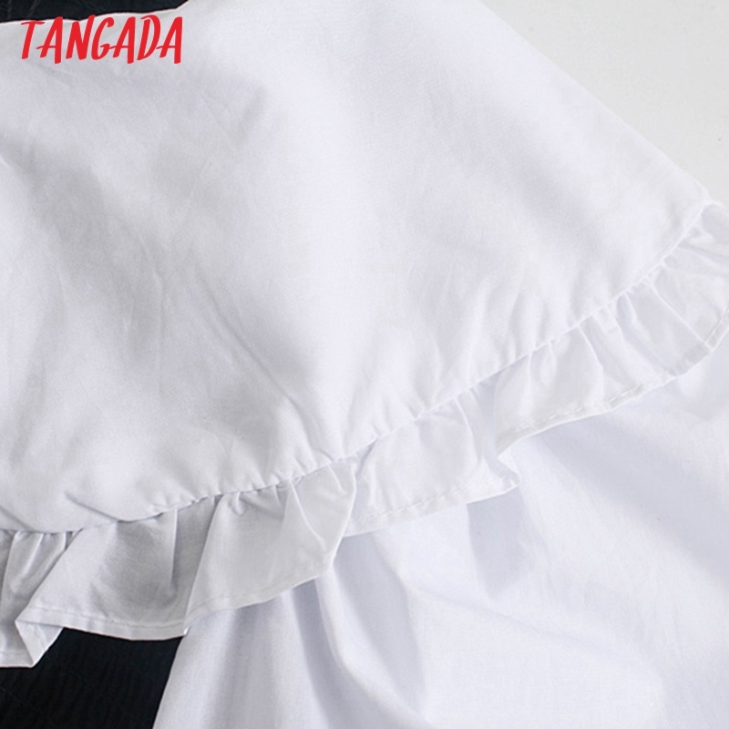 Women Peter Pan Collar Pleated Blouse Short Style Fashion Long Sleeve Shirts Female Chic Tops 3N32 210416