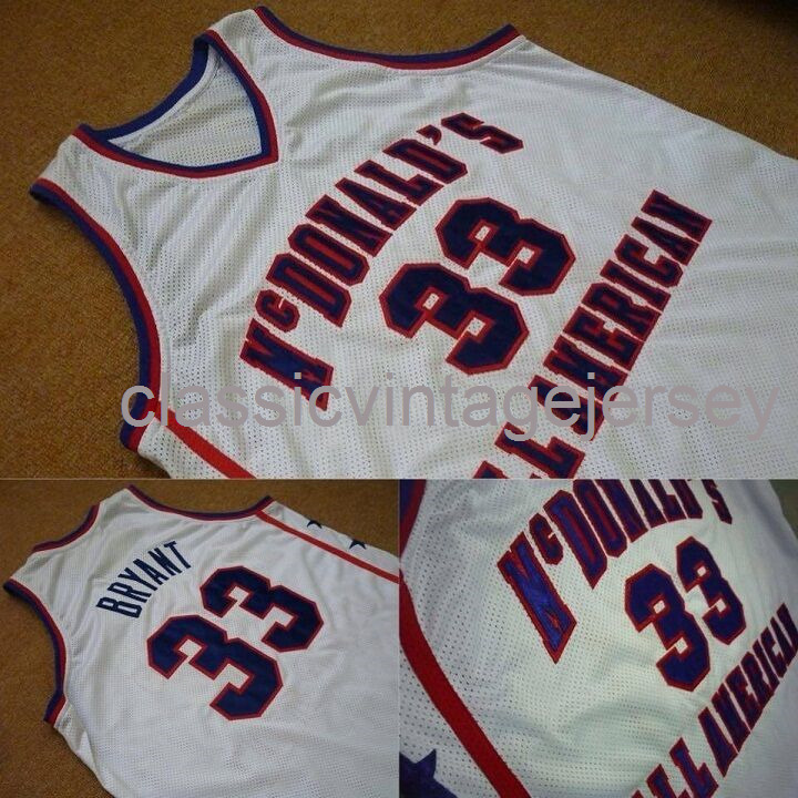 Stitched Custom McDONALDS ALL AMERICAN BRYANT WHITE CLASSICS BASKETBALL JERSEY Ncaa Men Basketball Jerseys
Stitched Custom McDONALDS ALL AMERICAN BRYANT WHITE CLASSICS BASKETBALL JERSEY Ncaa Men Basketball Jerseys