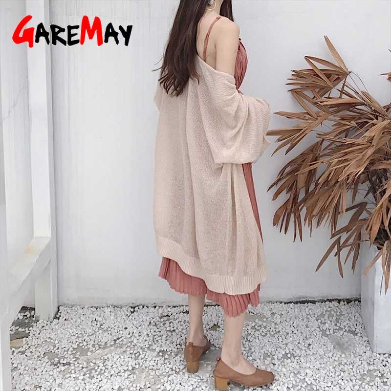 Women's Casual Long Modal Cotton Sweater Comfortabl Cardigan Soft Strong Simple Solid Free Size Loose kardigan korean top 210428