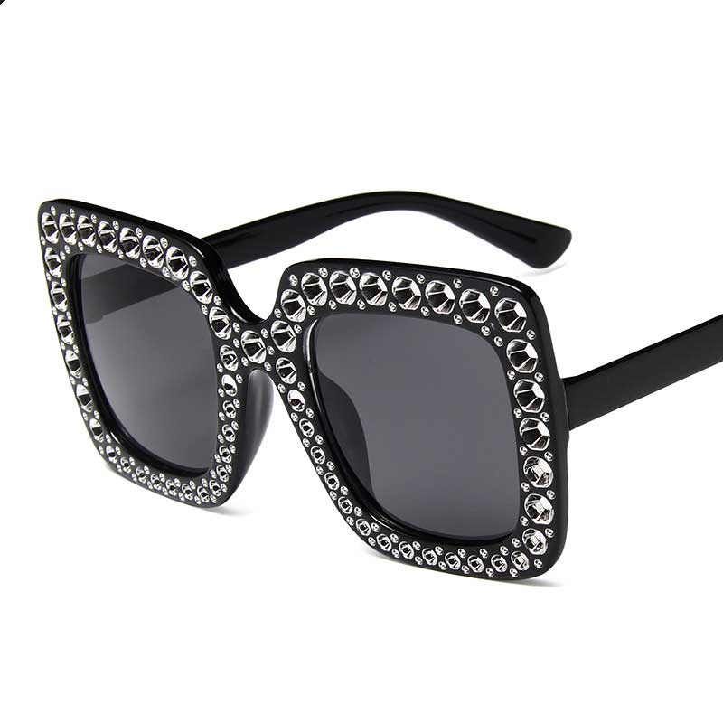 Sunglasses Diamond Oversized Square Women Outdoor Big Frame Glass Lens Glasses Fashion Mirror Shades
Sunglasses Diamond Oversized Square Women Outdoor Big Frame Glass Lens Glasses Fashion Mirror Shades