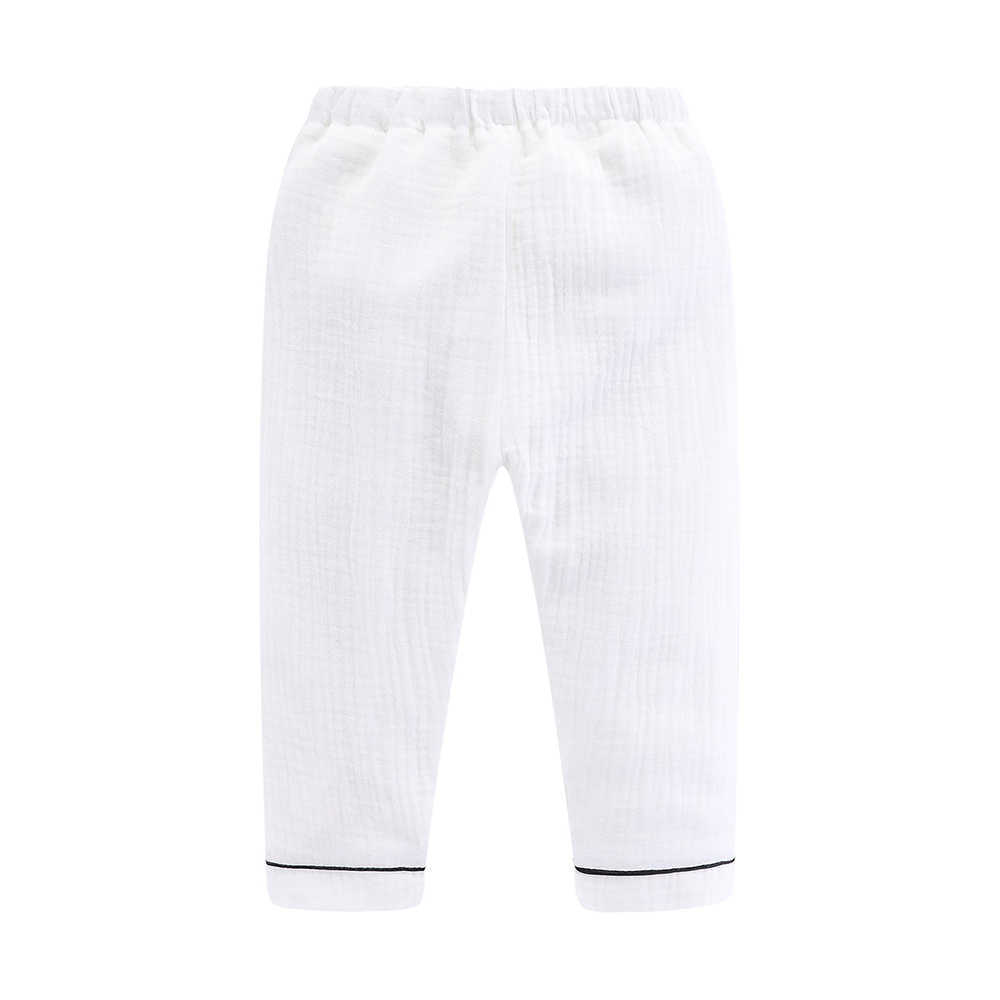 Mudkingdom Boys Pajamas Set Plain Collared Long Sleeve Spring Autumn Kids Sleepwear Clothes 210615