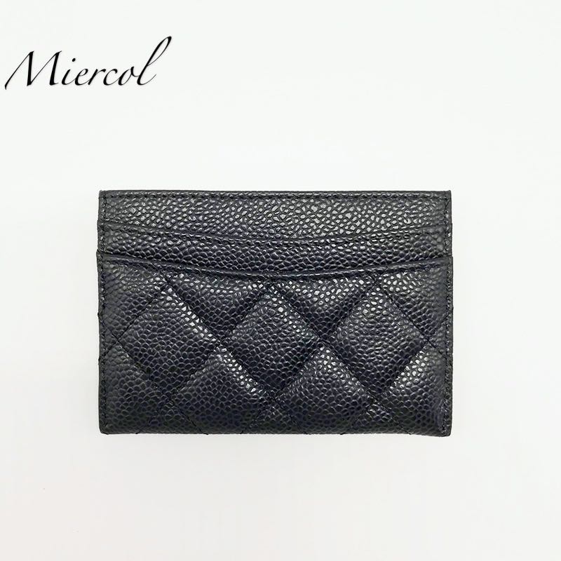 Miercol clssic women Genuine leather credit card holder ID cc Luxury Brand Caviar Leather purse, Lambskin gold
Miercol clssic women Genuine leather credit card holder ID cc Luxury Brand Caviar Leather purse, Lambskin gold
