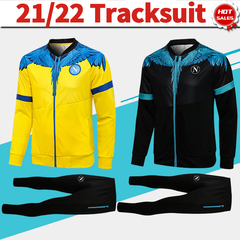 Napoli Soccer Tracksuit Long Sleeve INSIGNE MERTENS 2021 2022 Marcelo Burlon Jogging sport training suit sweatsuit Football Uniform top+Pants, Black
Napoli Soccer Tracksuit Long Sleeve INSIGNE MERTENS 2021 2022 Marcelo Burlon Jogging sport training suit sweatsuit Football Uniform top+Pants, Black