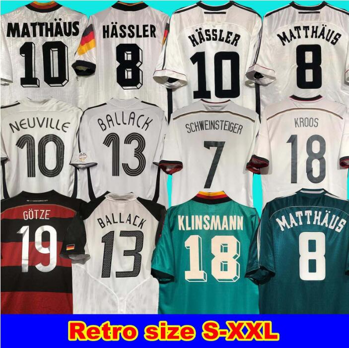 2014 Germany soccer JerseyS Retro Littbarski KLINSMANN Matthias KALKBRENNER Retro1996 2004 1992 home away JERSEY 1980 1988 1990 1994 1998 football shirts
2014 Germany soccer JerseyS Retro Littbarski KLINSMANN Matthias KALKBRENNER Retro1996 2004 1992 home away JERSEY 1980 1988 1990 1994 1998 football shirts