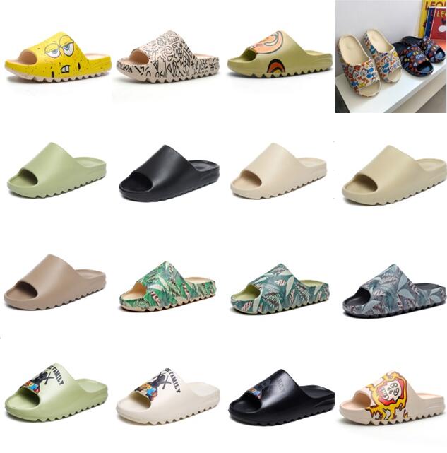 2021 SLRN slipper sandals sandal Graffiti Desert Sand Triple Black White Resin west Slide Foam Runner Sesame Street pattern pure core Slippe
2021 SLRN slipper sandals sandal Graffiti Desert Sand Triple Black White Resin west Slide Foam Runner Sesame Street pattern pure core Slippe