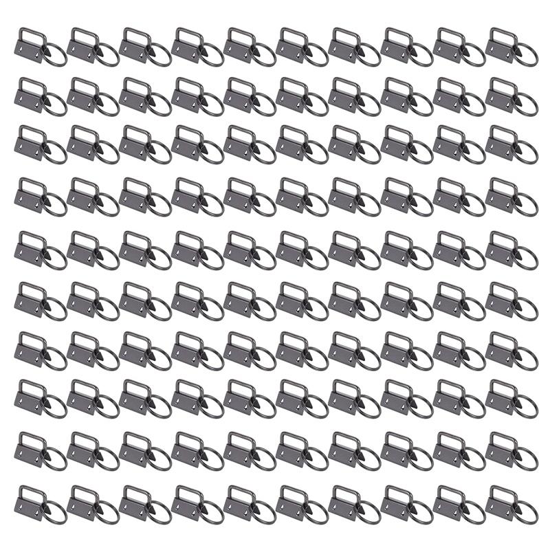 Hooks & Rails 100 PCS Wristlet Hardware, 1 Inch Key Fob Hardware For Keychain, Lanyard And Chain Making Supplies
Hooks & Rails 100 PCS Wristlet Hardware, 1 Inch Key Fob Hardware For Keychain, Lanyard And Chain Making Supplies