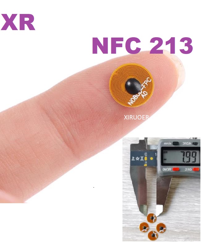 1000pcs FPC NFC Tag NFC 213 144bytes Flexible 13.56 MHz FPC Tag For All Nfc Phone jewelry anti-counterfeiting label RFID Access Control System
1000pcs FPC NFC Tag NFC 213 144bytes Flexible 13.56 MHz FPC Tag For All Nfc Phone jewelry anti-counterfeiting label RFID Access Control System