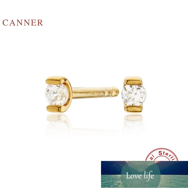CANNER Fashion Wild Diamond Stud Earrings 100% 925 Sterling Silver Zircon Earrings For Women Gold Jewelry Korean Aretes De Mujer Factory price expert design Quality
CANNER Fashion Wild Diamond Stud Earrings 100% 925 Sterling Silver Zircon Earrings For Women Gold Jewelry Korean Aretes De Mujer Factory price expert design Quality