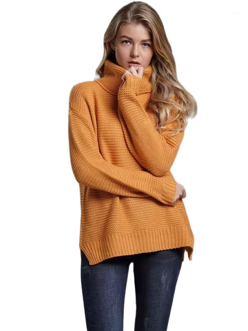 Women' Sweaters Woman 2021Winter Sweater Knitwear 6 Colors Solid Turtleneck And Pullovers Jumper Sale, Green
Women' Sweaters Woman 2021Winter Sweater Knitwear 6 Colors Solid Turtleneck And Pullovers Jumper Sale, Green