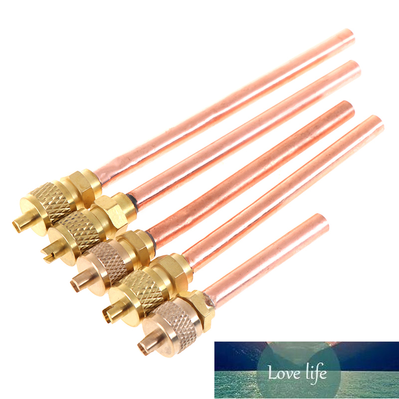 5pcs Service/Access Valve 1/4" SAE 1/4" OD 4" Stem Strong Core AC Air Conditioner Refrigeration Access Valve
5pcs Service/Access Valve 1/4" SAE 1/4" OD 4" Stem Strong Core AC Air Conditioner Refrigeration Access Valve