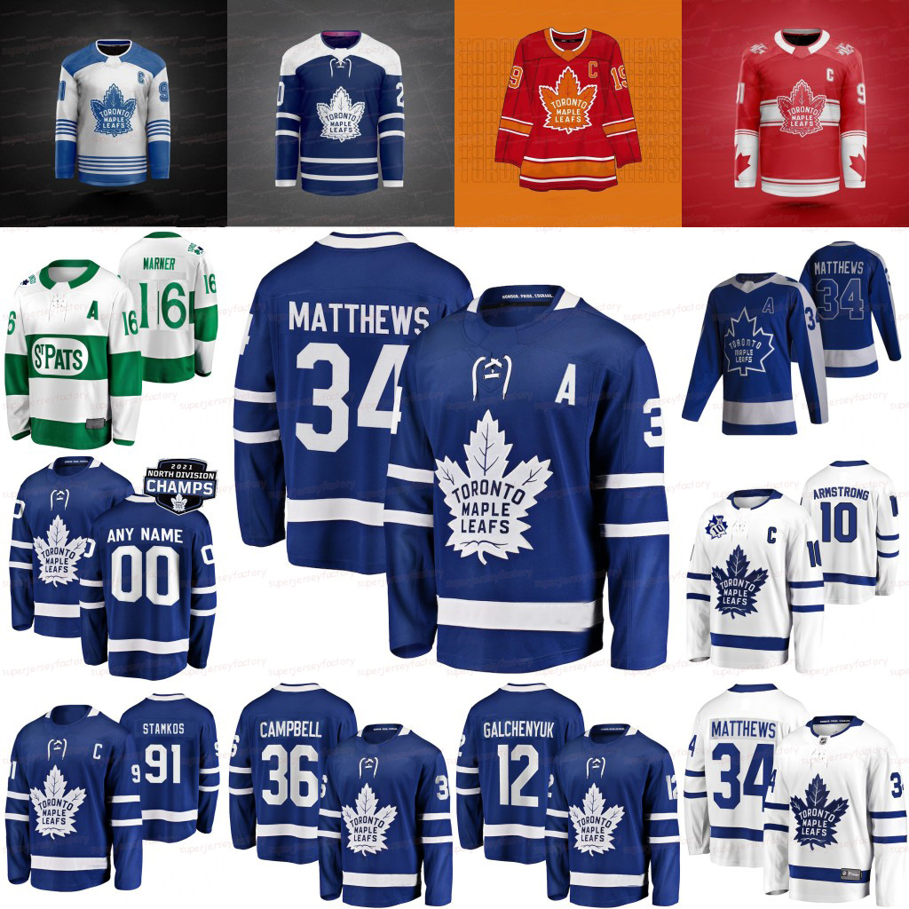 Auston Matthewsc 2021-22 Toronto Maple Leafs Jersey John Tavares Mitchell Marner Jason Spezza Alex Galchenyuk Campbell George Armstrong Rielly Mrazek Nylander, Men s-xxxl 
Auston Matthewsc 2021-22 Toronto Maple Leafs Jersey John Tavares Mitchell Marner Jason Spezza Alex Galchenyuk Campbell George Armstrong Rielly Mrazek Nylander, Men s-xxxl