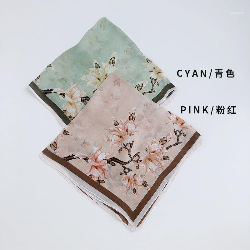 Scarves 2021 Arrival 100% Pure Silk Scarf Women Neck Hair Foulard Bandana Square Small Headband Hijab 53cm Poncho, Blue;gray
Scarves 2021 Arrival 100% Pure Silk Scarf Women Neck Hair Foulard Bandana Square Small Headband Hijab 53cm Poncho, Blue;gray