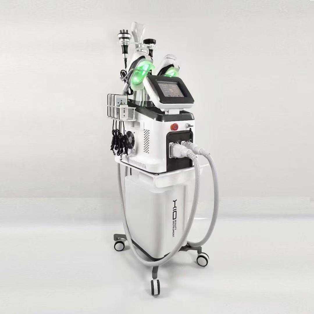 Slimming fat freezing radio frequency machine 360 fat freezing equipment vacuum cavitation fat removal machine