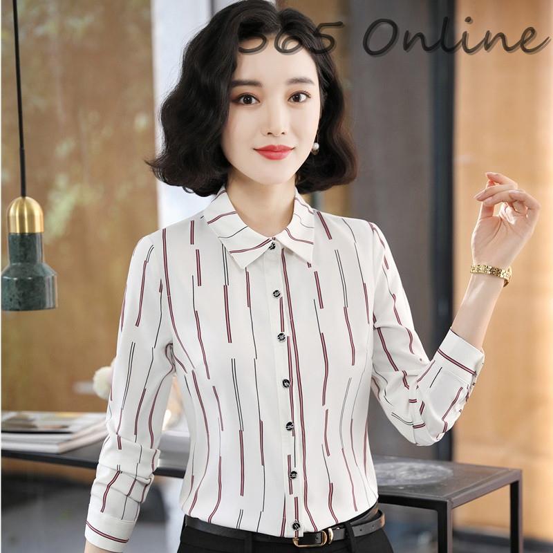 Women' Blouses & Shirts Fashion Printed Women Formal OL Styles Long Sleeve And Ladies Office Work Wear Blouse Female Tops Clothes, White
Women' Blouses & Shirts Fashion Printed Women Formal OL Styles Long Sleeve And Ladies Office Work Wear Blouse Female Tops Clothes, White