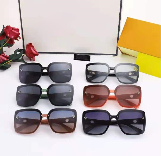 Woman Sunglasses Summer Street Fashion Beach Sun Glasses UV400 Full Frame 6 Color Top Quality