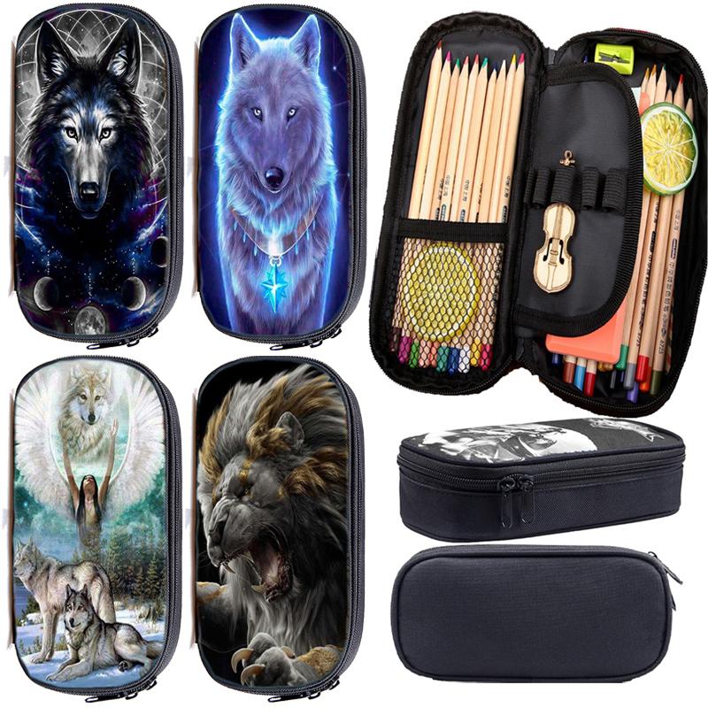 Cosmetic Bags & Cases 3D Animal Lion Wolf Pencil Case Children Box High Quality Bag School Supplies Girls Boys Pencase, 28-no printing
Cosmetic Bags & Cases 3D Animal Lion Wolf Pencil Case Children Box High Quality Bag School Supplies Girls Boys Pencase, 28-no printing