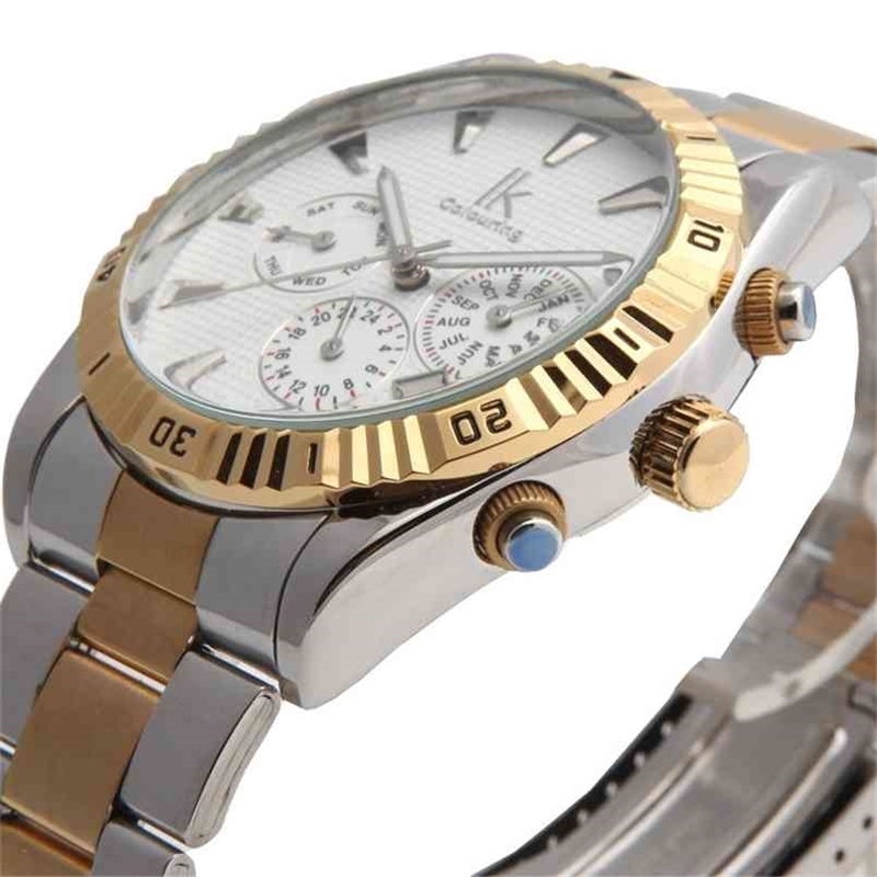 Luxury Watch Men Gold Automatic Mechanical es IK colouring Brand Business Wristwatch Male Clock Relogio Masculino 210707, Model4
Luxury Watch Men Gold Automatic Mechanical es IK colouring Brand Business Wristwatch Male Clock Relogio Masculino 210707, Model4