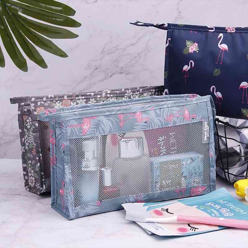 women flamingo cosmetic travel bags function makeup case zipper make up organizer storage pouch toiletry beauty wash
women flamingo cosmetic travel bags function makeup case zipper make up organizer storage pouch toiletry beauty wash