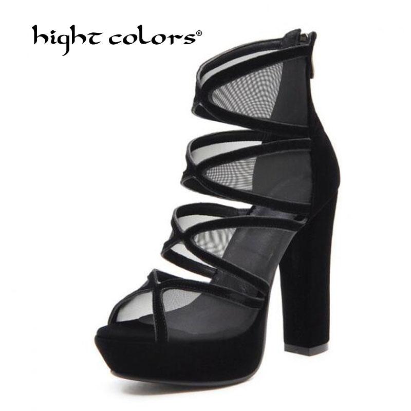 33~43 Big+Small Size 2021 Summer 12CM Women's Shoes Sexy Mesh Hollow Fish Mouth High-heeled Sandals Black Female Shoe Dx-529
33~43 Big+Small Size 2021 Summer 12CM Women's Shoes Sexy Mesh Hollow Fish Mouth High-heeled Sandals Black Female Shoe Dx-529